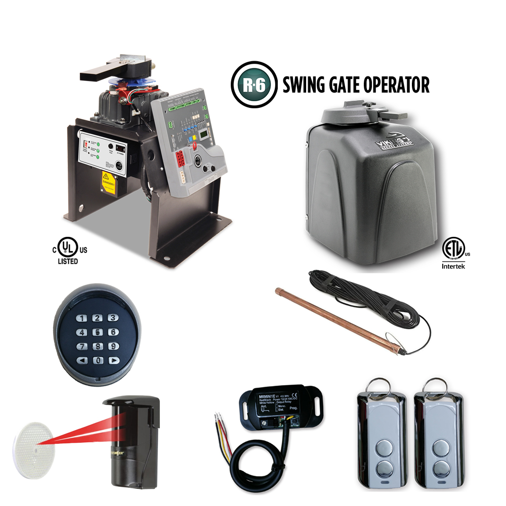 Viking R6 Slide gate Opener Viking R6 Residential Swing Gate Opener